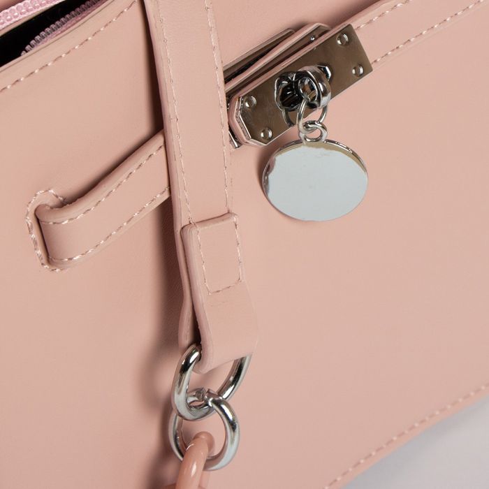 Жіноча сумочка зі шкірозамінника FASHION 22 F026 pink купити недорого в Ти Купи