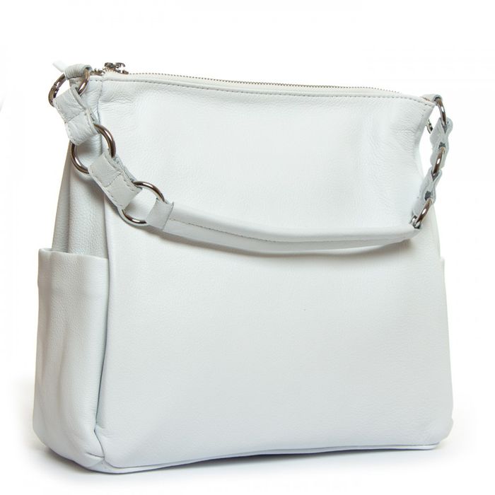 Жіноча шкіряна сумка ALEX RAI 8919-9 white купити недорого в Ти Купи