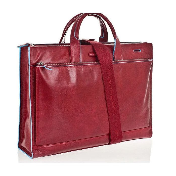 Женская красная сумка Piquadro Blue Square (CA1619B2_R) купить недорого в Ты Купи