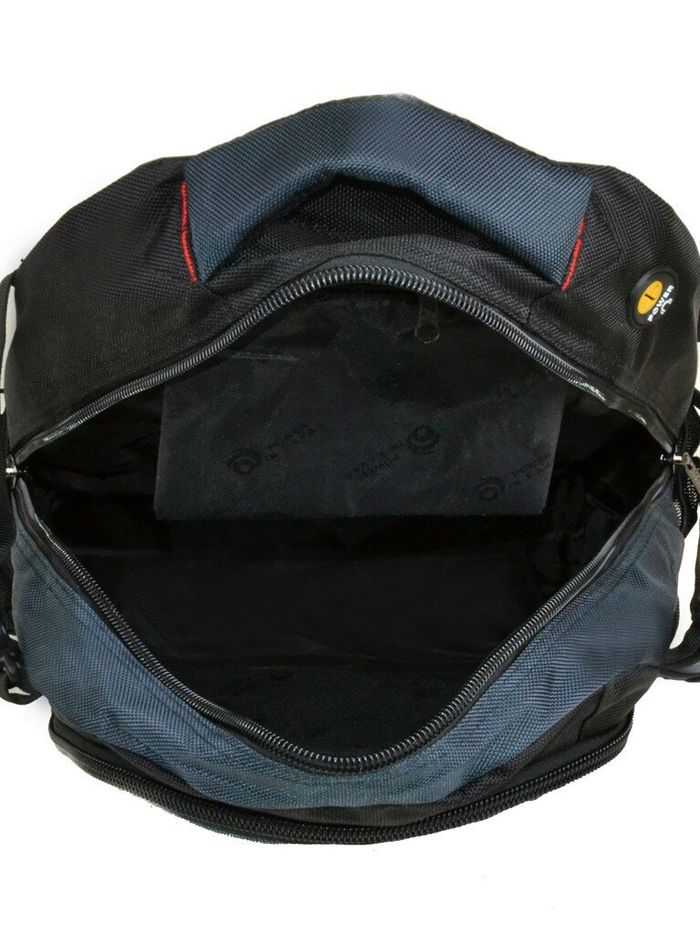 Міський рюкзак для ноутбука з USB Power In Eavas 9612 black-blue купити недорого в Ти Купи