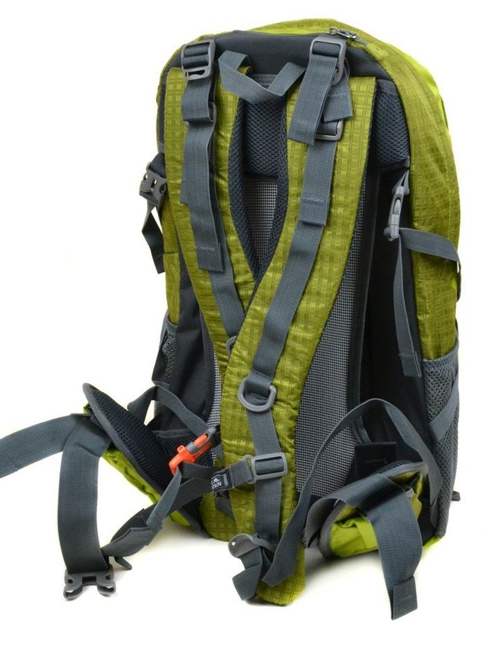 Мужской зеленый туристический рюкзак из нейлона Royal Mountain 4096 green купить недорого в Ты Купи