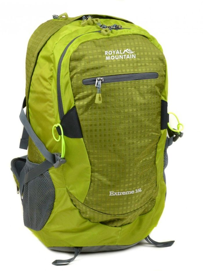 Чоловік зелений туристичний рюкзак з нейлону Royal Mountain 4096 green купити недорого в Ти Купи