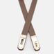 Женский кожаный ремень Borsa Leather CV1ZK-135t-taupe