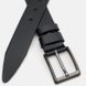 Мужской кожаный ремень Borsa Leather 125vfx79-black