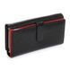 Шкіряний жіночий гаманець BR DR. BOND W46-4 black-red