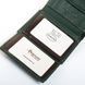 Шкіряний жіночий гаманець Bright DR. BOND WS-36 green