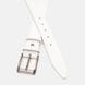 Мужской кожаный ремень Borsa Leather V1125FX49-white