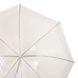 Женский зонт-трость полуавтомат HAPPY RAIN прозрачный