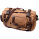 Чоловічий рюкзак-трансформер з тканини Vintage 22160, Коричневий