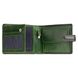 Мужской кожаный кошелек Visconti TR35 Atlantis c RFID (Black Green)