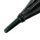 Чоловіча напівавтомат парасолька-тростина Fulton Knightsbridge-2 G451 - Black Steel (Чорний з сірим)