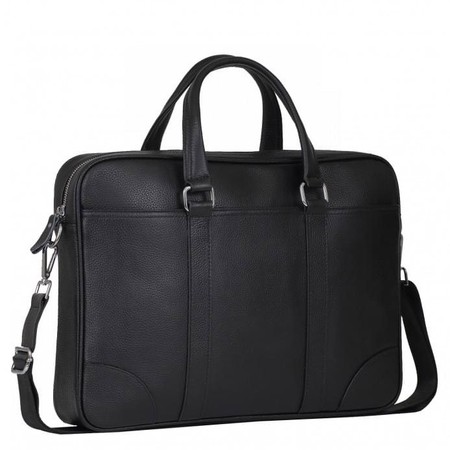 Мужская деловая кожаная сумка Tiding Bag A25-9904A купить недорого в Ты Купи