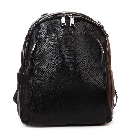 Жіночий рюкзак шкіряний ALEX RAI 8907-9 black купити недорого в Ти Купи