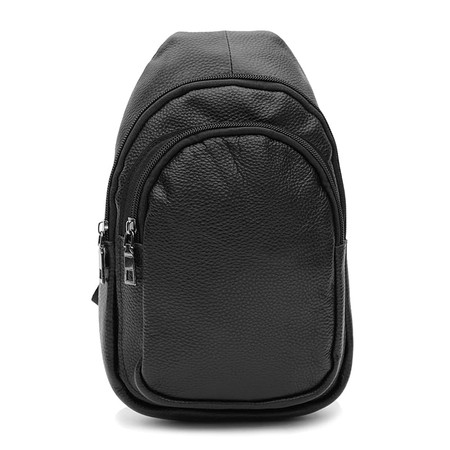 Чоловічий рюкзак шкіряний Keizer K1087bl-black купити недорого в Ти Купи