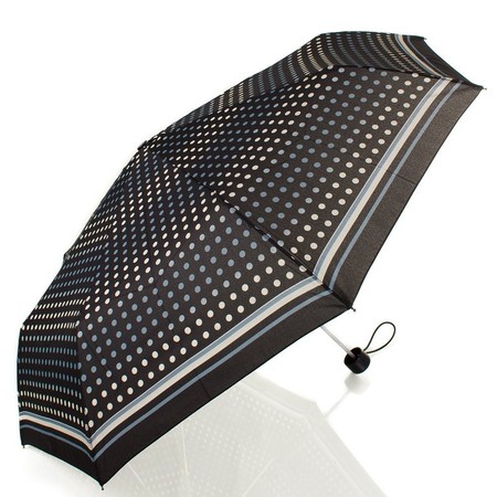 Механический женский зонтик компактный HAPPY RAIN в горошек купить недорого в Ты Купи
