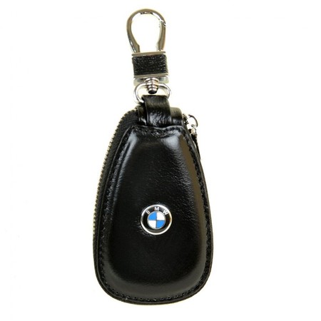 Мужская кожаная ключница F633 BMW black купить недорого в Ты Купи