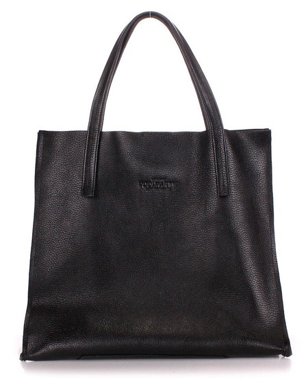 Шкіряна жіноча сумка POOLPARTY Soho чорна купити недорого в Ти Купи