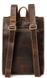 Кожаный дорожный рюкзак Vintage 14796 Коричневый