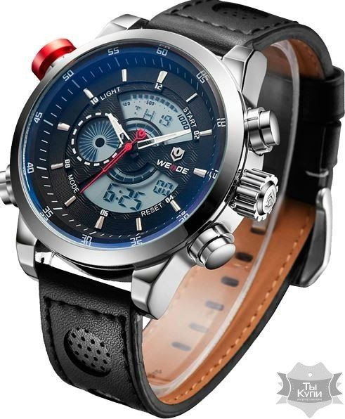 Чоловічий наручний спортивний годинник Weide Premium Limited (1503) купити недорого в Ти Купи