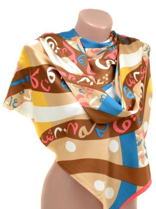 Жіночий шарф весна-літо набивної шовк 10840-Q6 купити недорого в Ти Купи