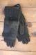 Женские чёрные перчатки стрейч и вязка 1971s2 М