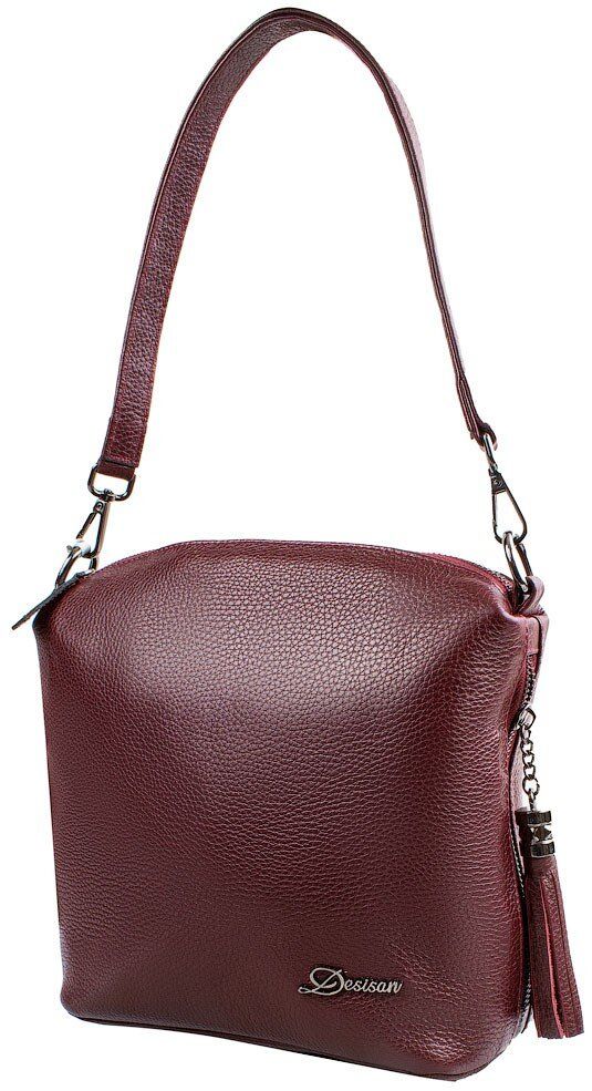 Жіноча шкіряна сумка DESISAN (SHI-2940-339) купити недорого в Ти Купи