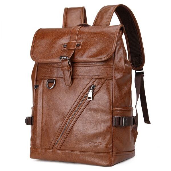 Мужской коричневый рюкзак Polo Vicuna 5521-BR купить недорого в Ты Купи