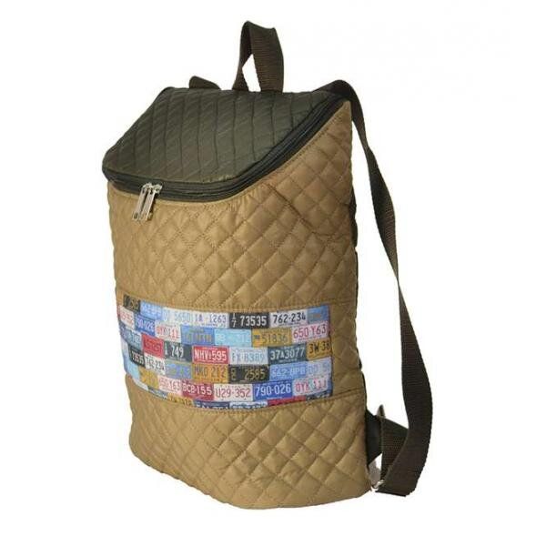 Бежевый рюкзак с принтом EPISODE E15S119.02 купить недорого в Ты Купи