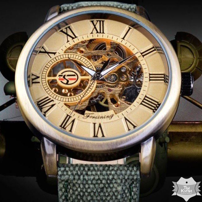 Женские часы скелетон Forsining Retro II (1123) купить недорого в Ты Купи