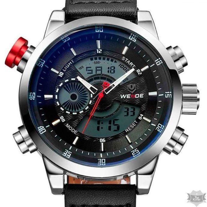 Чоловічий наручний спортивний годинник Weide Premium Limited (1503) купити недорого в Ти Купи