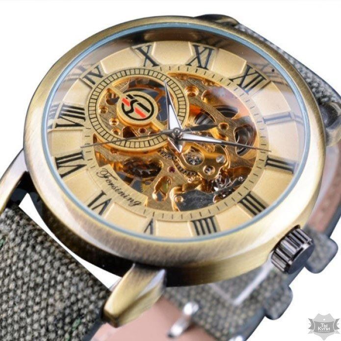 Жіночий годинник скелетон Forsining Retro II (1123) купити недорого в Ти Купи