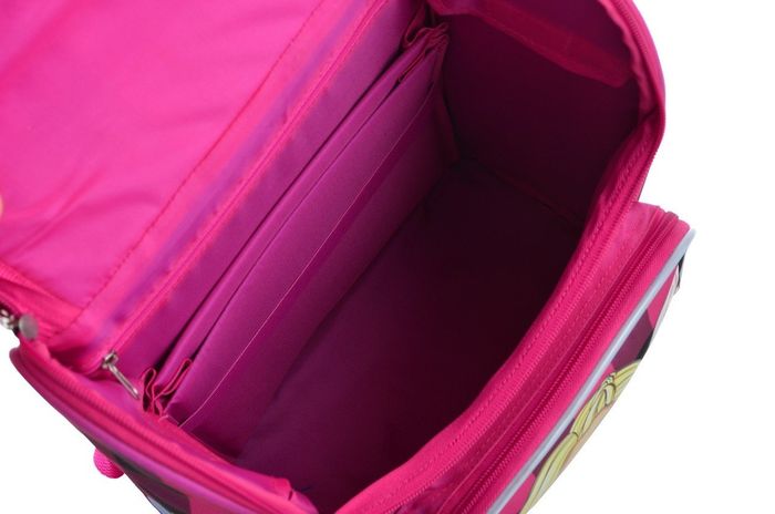 Шкільний каркасний ранець YES SCHOOL 26х34х14 см 12 л для дівчаток H-11 Barbie (555154) купити недорого в Ти Купи