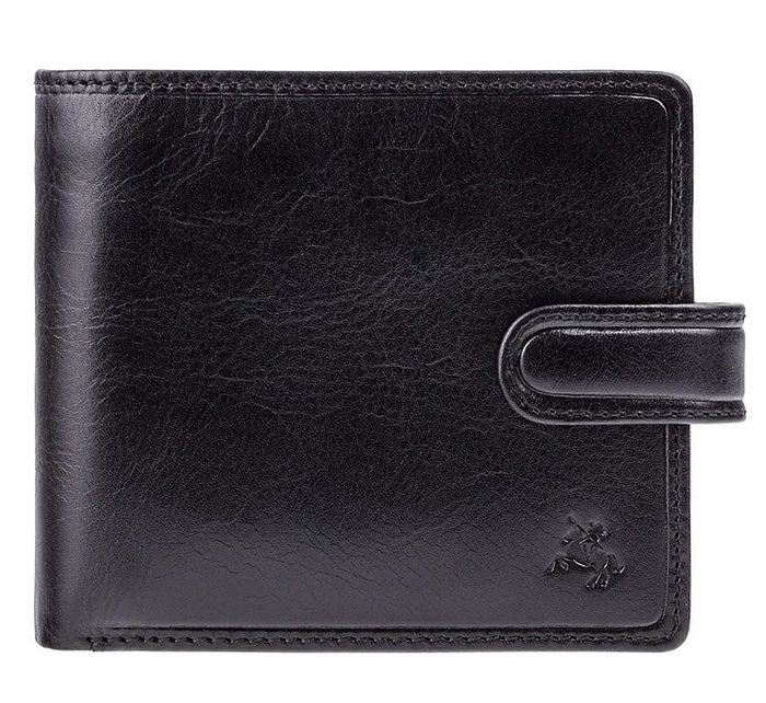 Чоловічий гаманець Visconti Visconti TSC42 Arezzo (Black) з захистом RFID купити недорого в Ти Купи