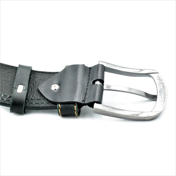 Ремень мужской кожаный Weatro Черный 115,120 см lmn-mk43ua-029 купить недорого в Ты Купи