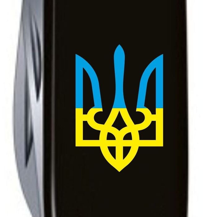 Складной нож Victorinox CLIMBER UKRAINE Трезубец сине-желт. 1.3703.3_T0016u купить недорого в Ты Купи