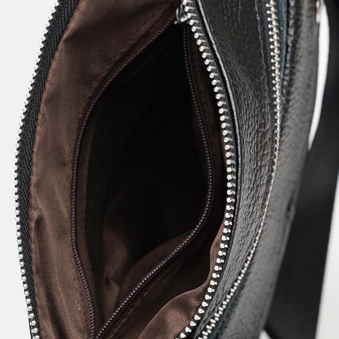 Чоловіча шкіряна сумка Keizer K1302a-black купити недорого в Ти Купи