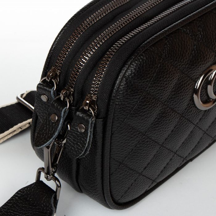Клатч из кожи ALEX RAI 17001 black купить недорого в Ты Купи