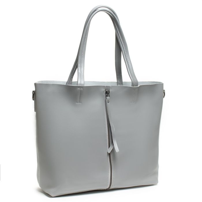 Жіноча шкіряна сумка ALEX RAI 07-02 8704-220 l-grey купити недорого в Ти Купи
