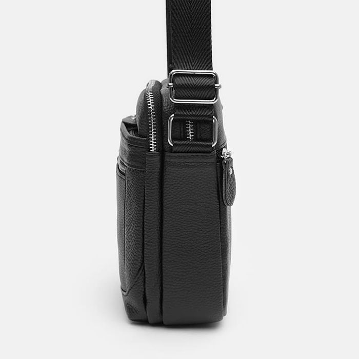 Мужская кожаная сумка Keizer K11187bl-black купить недорого в Ты Купи