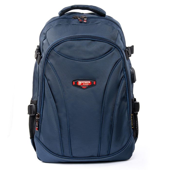 Городской рюкзак для ноутбука с USB Power In Eavas 9688 blue купить недорого в Ты Купи