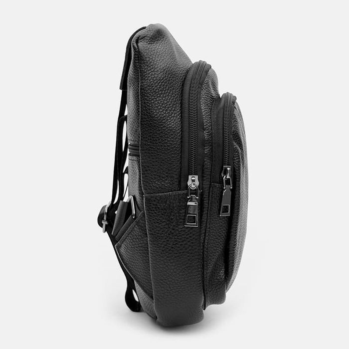 Мужской кожаный рюкзак Keizer K1087bl-black купить недорого в Ты Купи