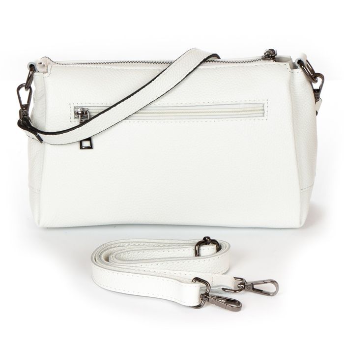 Жіноча шкіряна сумка ALEX RAI 99105-1 white купити недорого в Ти Купи