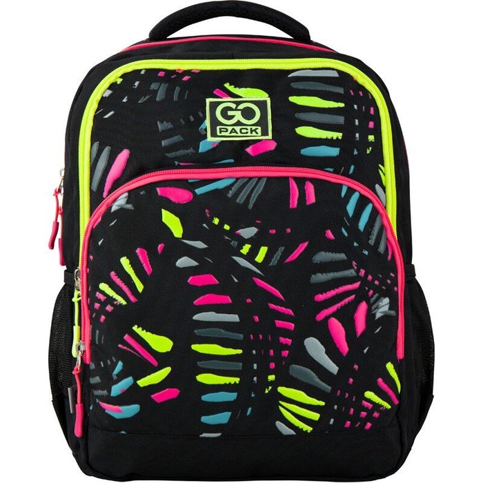 Школьный рюкзак GoPack Education для девочек 20 л Bright day чёрный (GO20-113M-3) купить недорого в Ты Купи