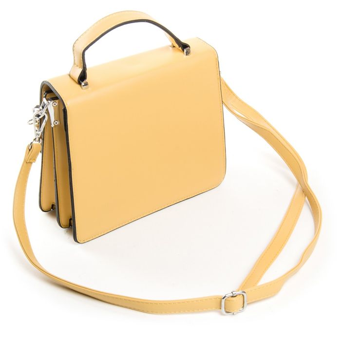 Женская сумочка из кожезаменителя FASHION 04-02 16928 yellow купить недорого в Ты Купи