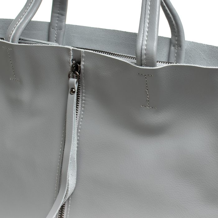 Жіноча шкіряна сумка ALEX RAI 07-02 8704-220 l-grey купити недорого в Ти Купи