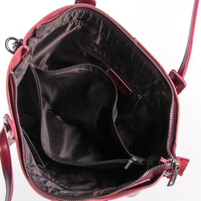 Жіноча шкіряна сумка ALEX RAI 03-01 тисячі дев'ятсот дев'яносто одна light-red купити недорого в Ти Купи