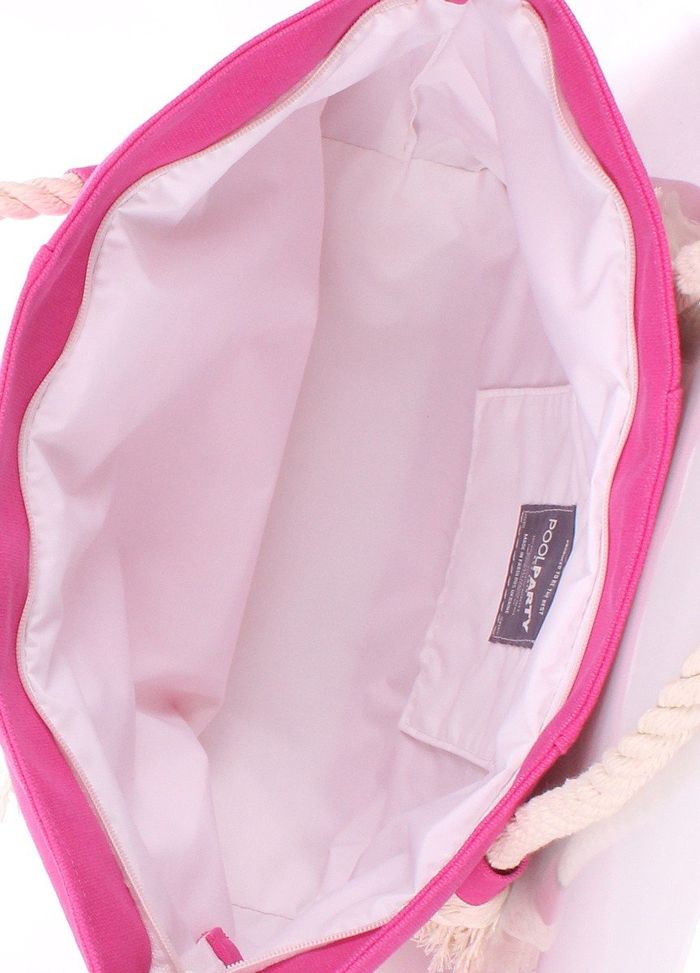 Молодежная сумка Poolparty (breeze) розовая купить недорого в Ты Купи