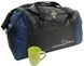 Спортивна сумка Wallaby 447-1 чорний із синім, 59 л