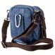 Текстильная синяя сумка-борсетка на пояс Vintage 20162