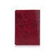 Шкіряна червона обкладинка на паспорт HiArt PC-01 Mehendi Art Червоний